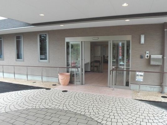 中庭への出入り口