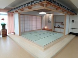 和室の明るい空間