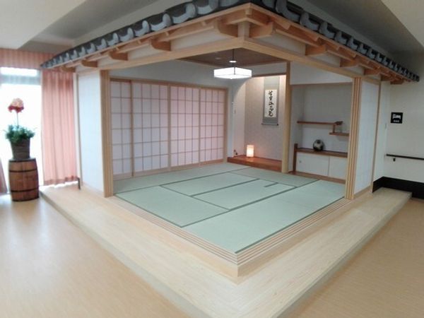 和室の明るい空間
