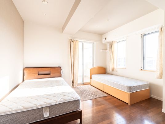 快適な個室居室の様子