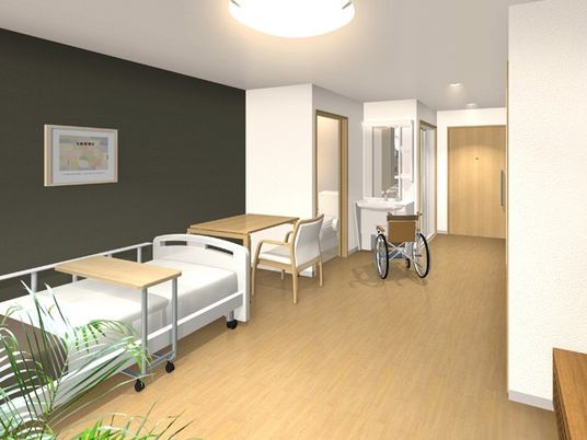 洋室の快適な居室