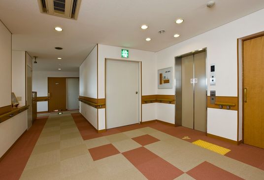 清潔感のある廊下