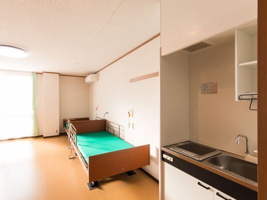 居室の広々とした空間