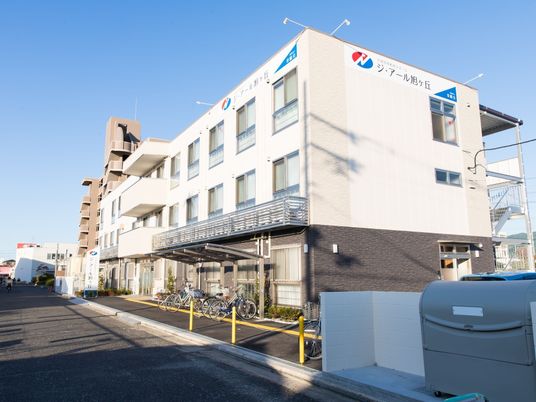 清潔感のある施設の外観