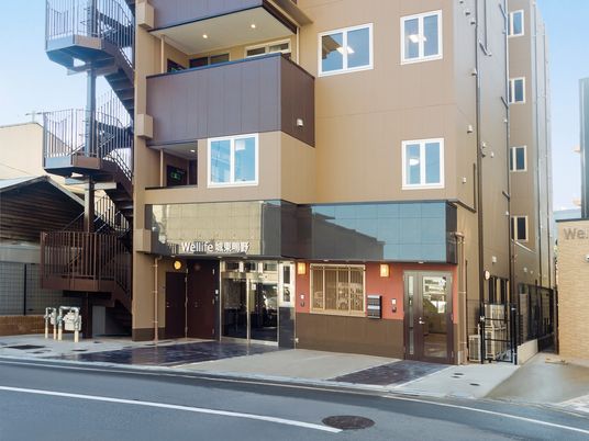 介護施設の外観  