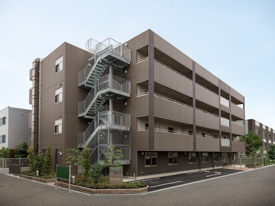 清潔な外観の建物