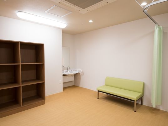 清潔な居室の一角