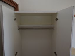 収納のあるクローゼット