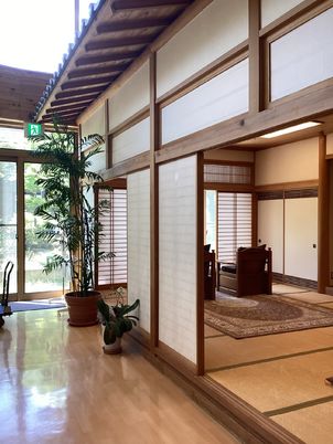 和風の居室の一部