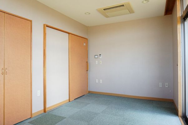 空間広々とした和室