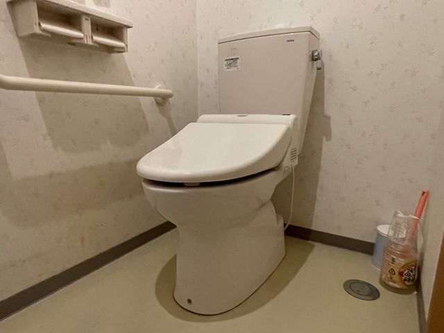 配慮されたトイレの設備