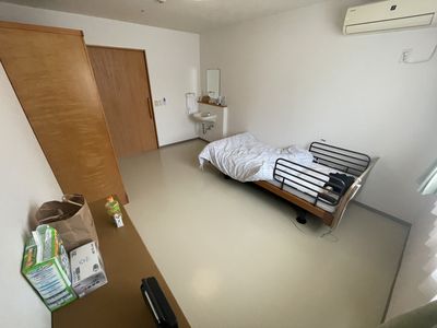ゆとりある個室の居室