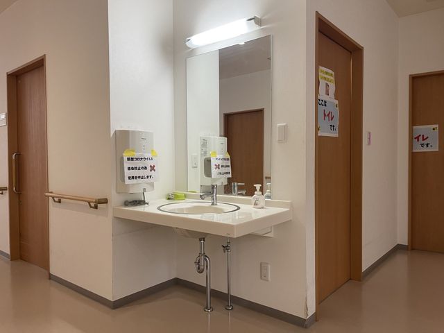 清潔感ある手洗い場