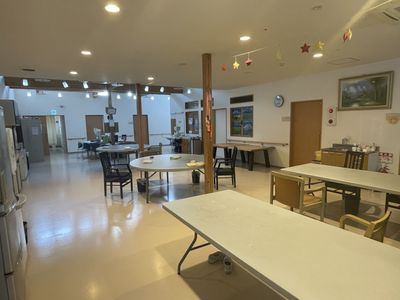 広々とした共有スペース