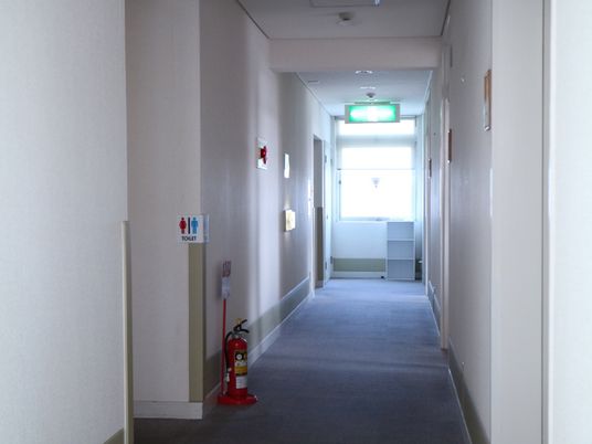清潔な廊下の様子
