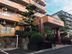 緑豊かなエントランス
