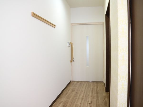 清潔な廊下の一角