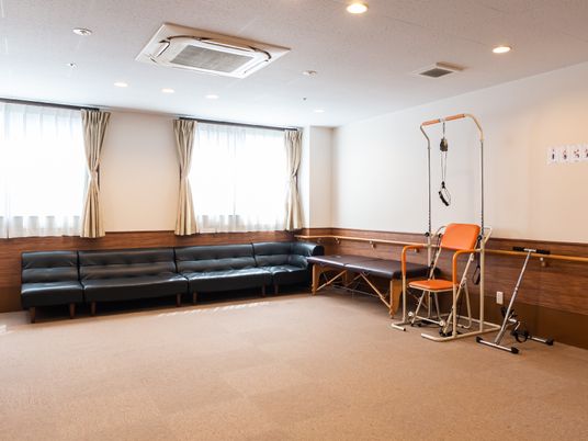 機能訓練用具のある部屋