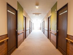 清潔感ある廊下の様子