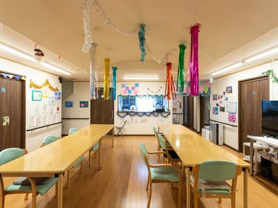 イベント飾り付けの共有スペース