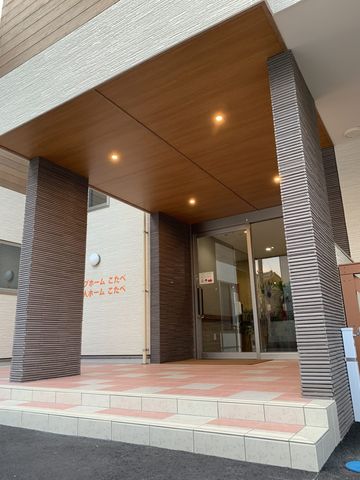 明るいエントランス