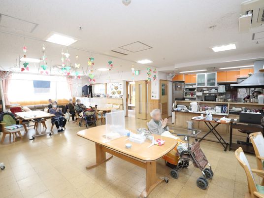 共用エリアの日常風景