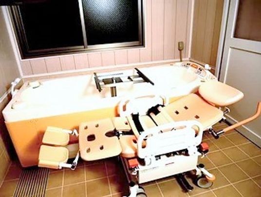 バリアフリー機能付き浴槽