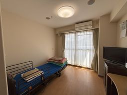 自然光が入る居室