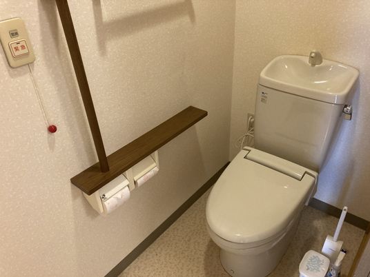 落ち着いた雰囲気のトイレ