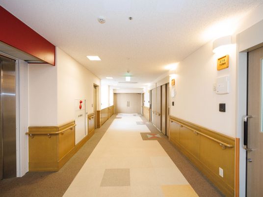 清潔な廊下の様子