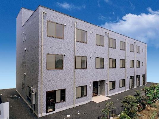 清潔な外観の建物