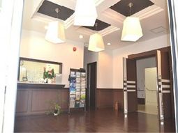 開放的なフロント空間