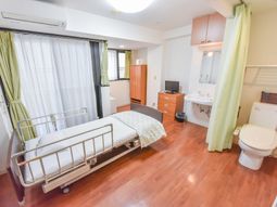 ゆったりした居室の様子