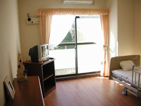 明るい居室の日当たり