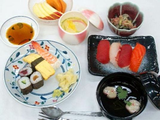 色とりどりの和食メニュー