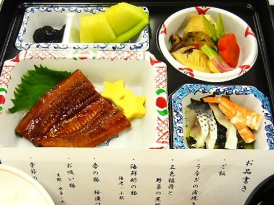 彩り豊かな和食の一皿