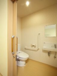 清潔なトイレの角観