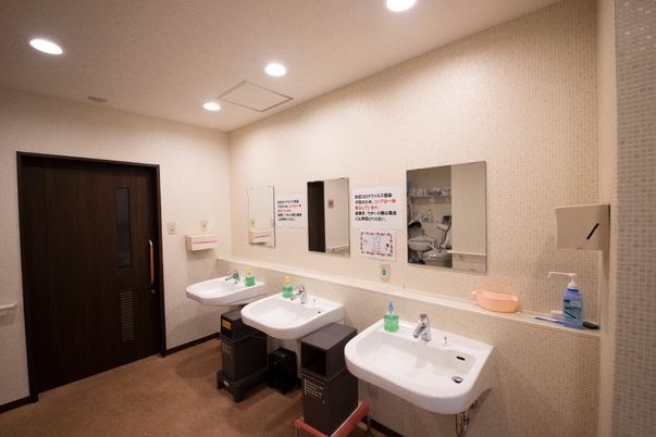 清潔な洗面所