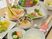 色鮮やかな和食膳