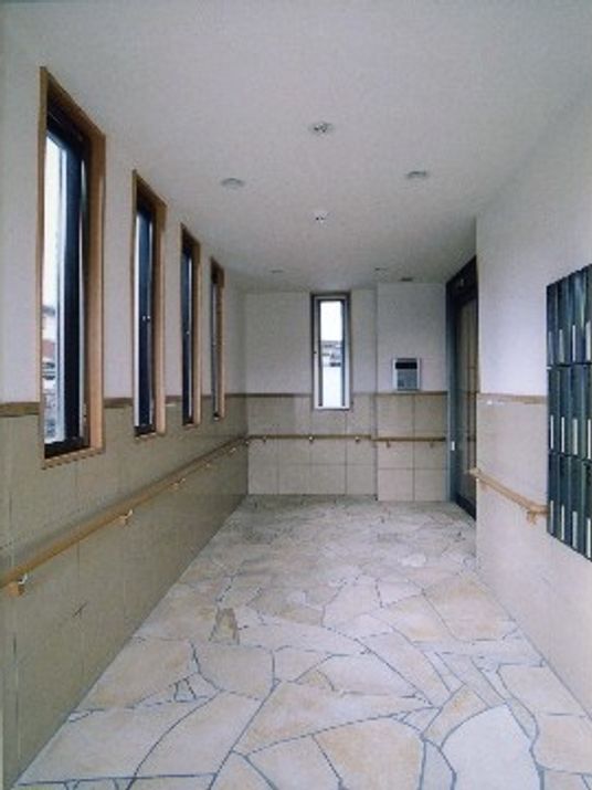 清潔な廊下の風景
