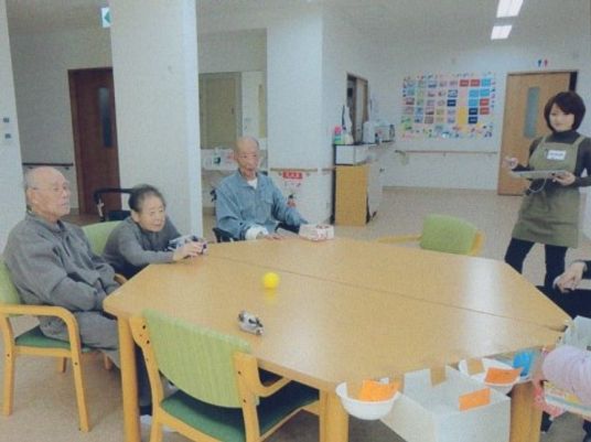 活動中の多目的室