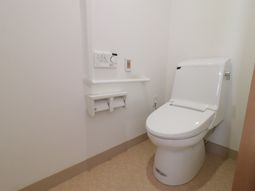 清潔なトイレスペース