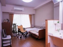 明るい居室の設備