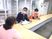 スタッフ会議の様子ラウンジ  