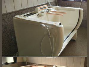 機械浴の浴槽  