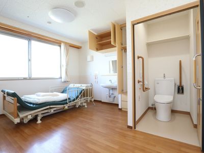 清潔な居室の一角