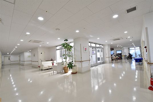 明るい廊下