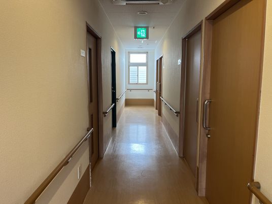 明るい廊下