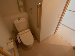 清潔なトイレスペース