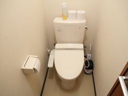 清潔なトイレ設備